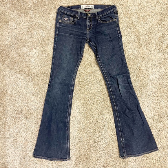 Hollister Jeans Hollister Womens Social Stretch Mid Rise Bootcut